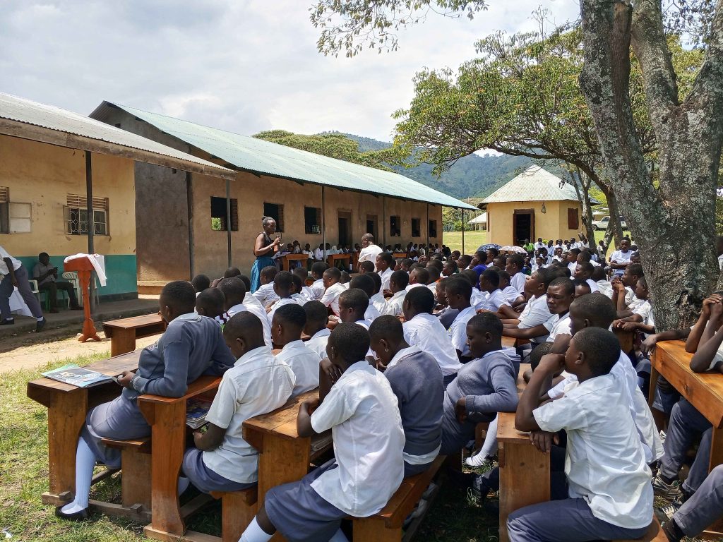 AFRIDA career guidance session with students